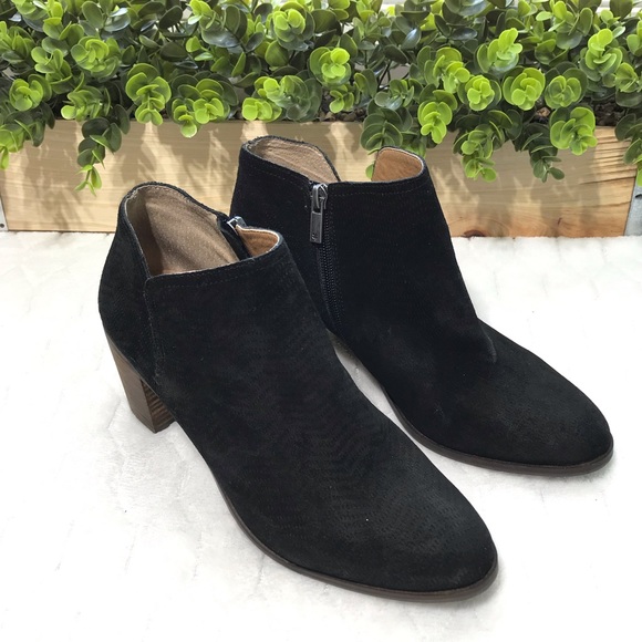 lucky brand pickla bootie black